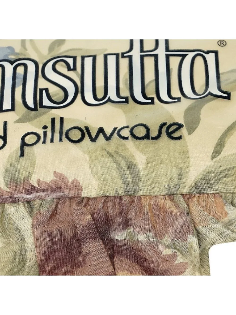 Wamsutta Ruffled Pillowcase Standard Size Calvin Klein Samarkind New Old Stock